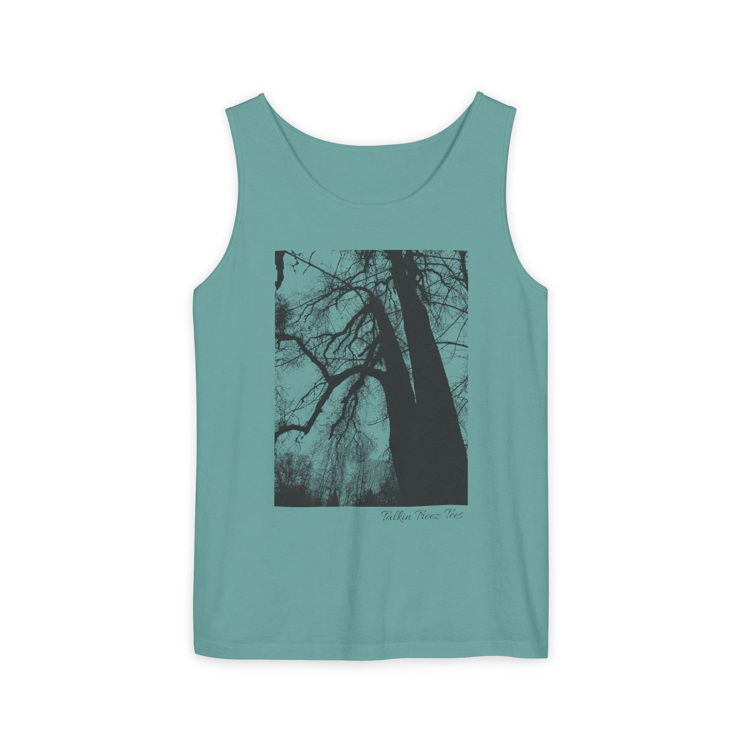 Old Growth Oak  - Unisex Garment-Dyed Tank Top