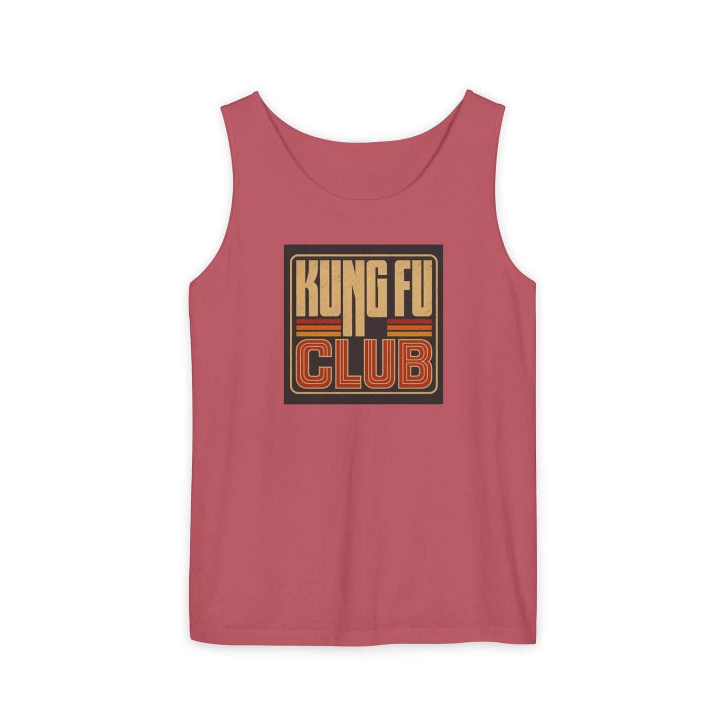 Kung Fu Club Tank Top – Retro Martial Arts Graphic Tank