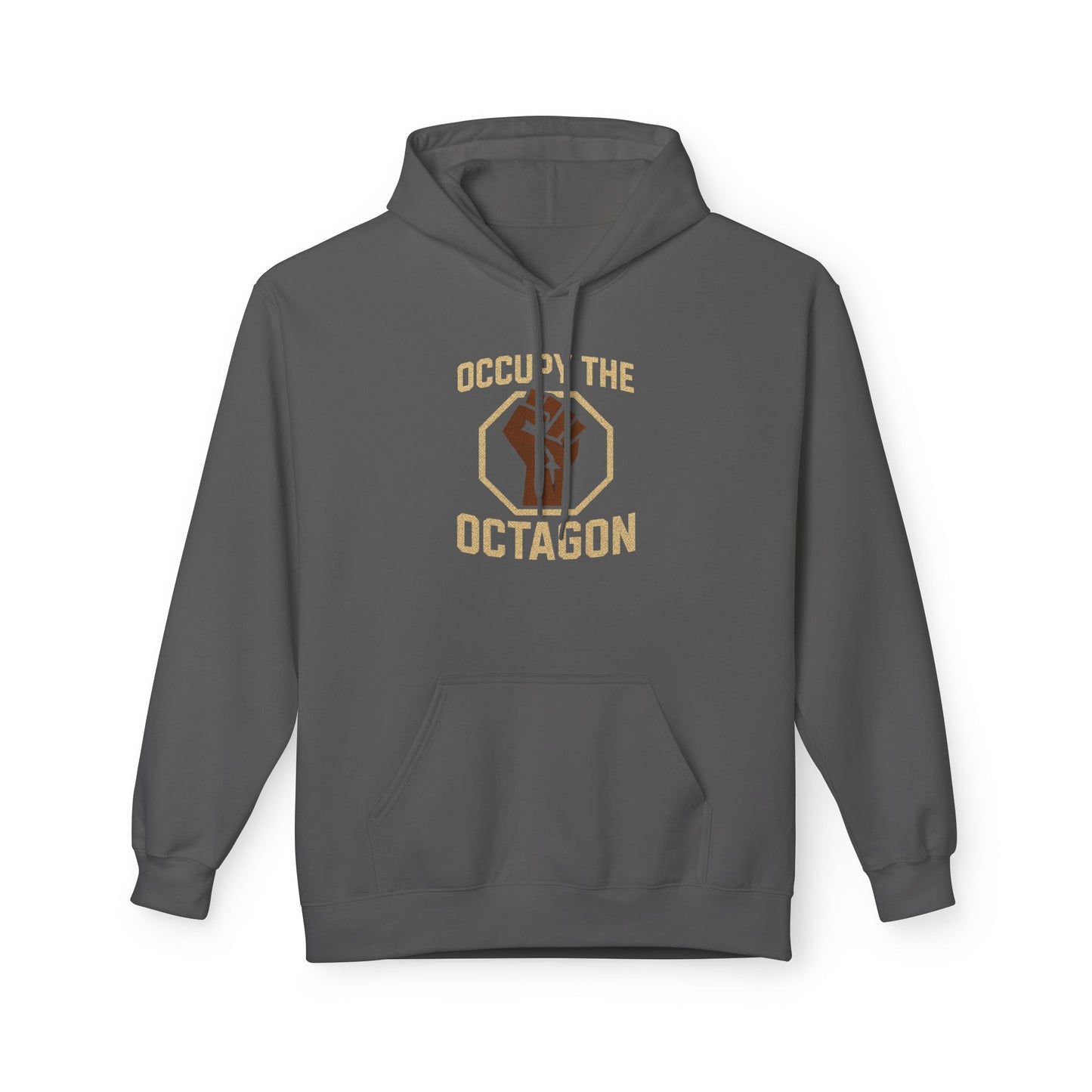 "Occupy the Octagon" MMA  Fist Graphic Hoodie