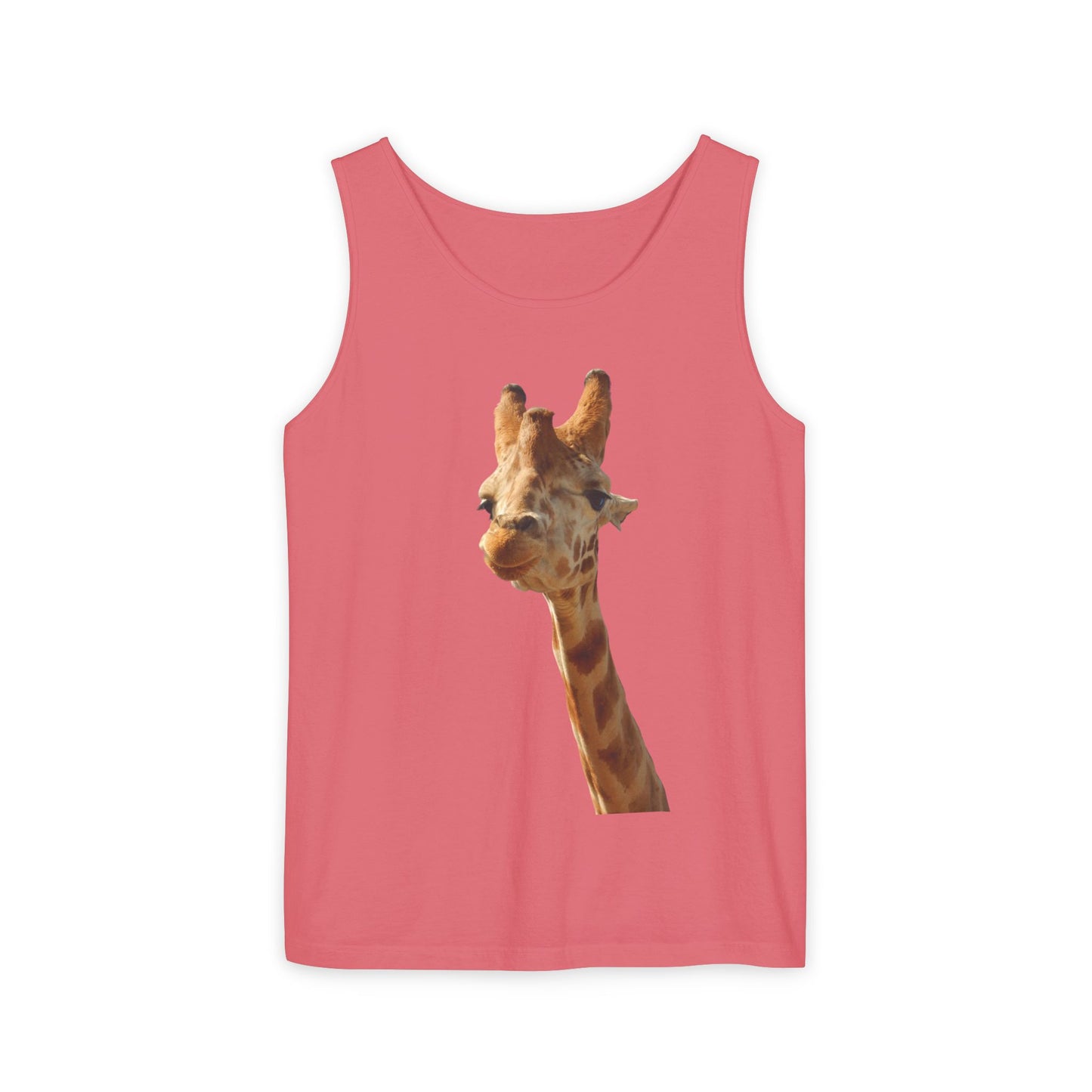 Giraffe   - Unisex Garment-Dyed Tank Top