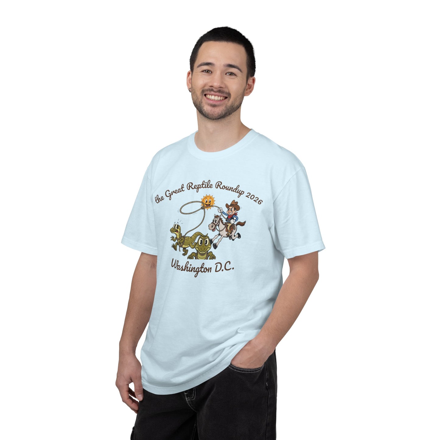GRR - the Great Reptile Roundup of 2026 - Unisex Garment-Dyed T-shirt