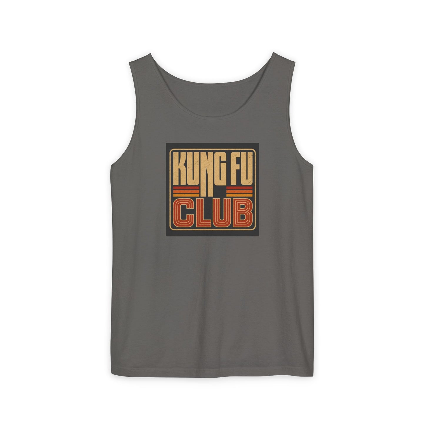 Kung Fu Club Tank Top – Retro Martial Arts Graphic Tank