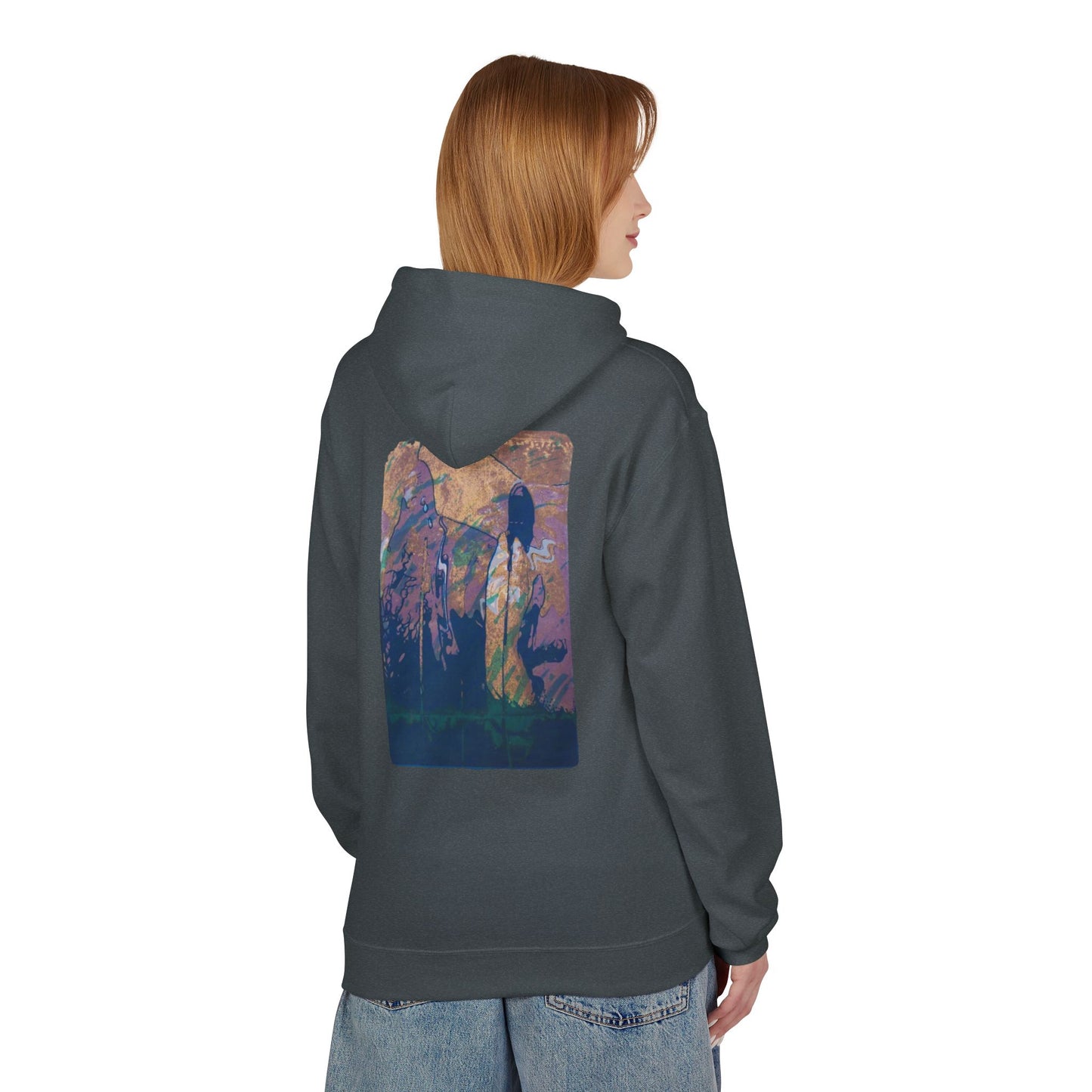 GALAXY - Fleece Hoodie  Cozy Unisex Sweatshirt