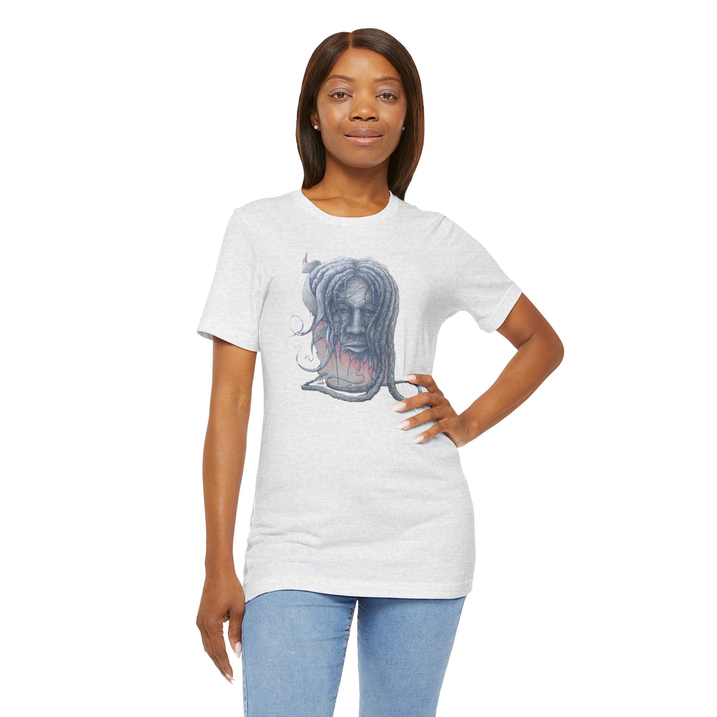 Wizdom - Graphic Tee — Surreal Rasta T‑Shirt