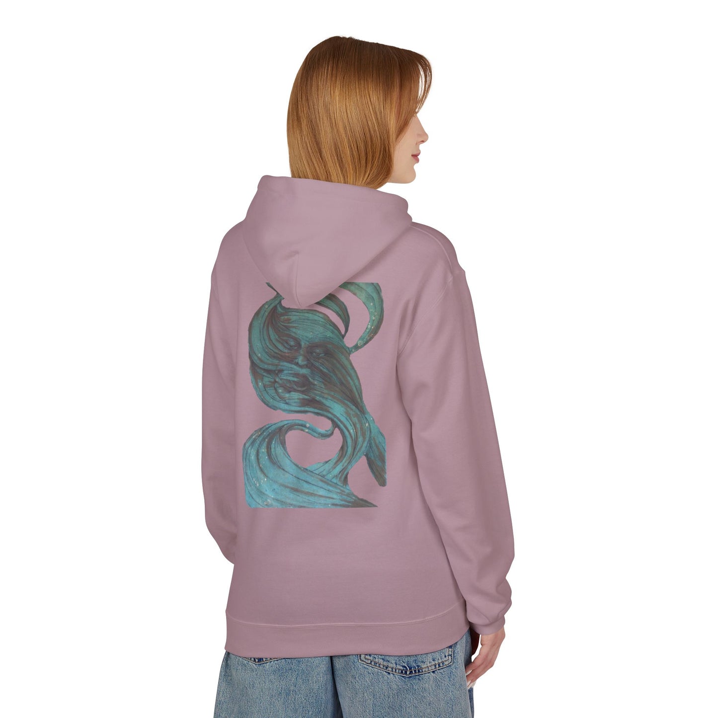 Envelopment - Fleece Hoodie  Cozy Unisex Sweatshirt