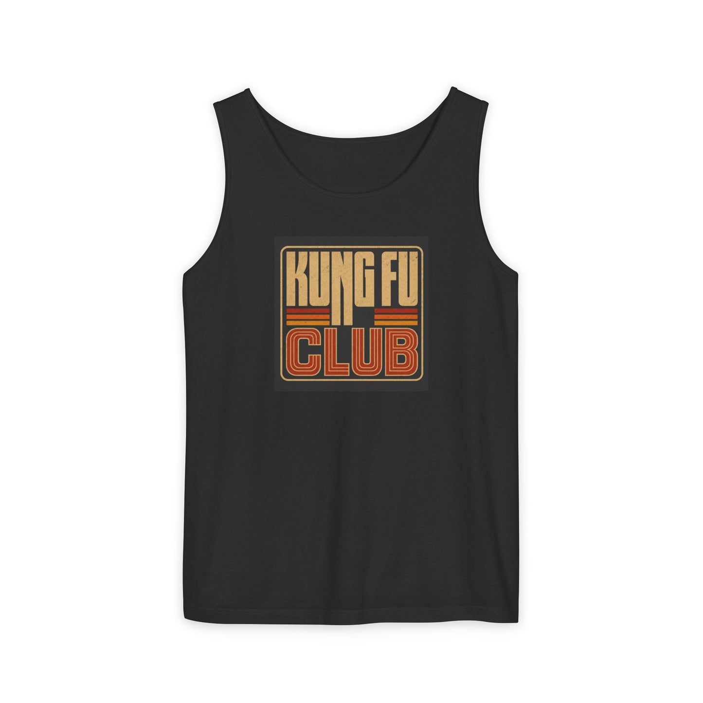 Kung Fu Club Tank Top – Retro Martial Arts Graphic Tank