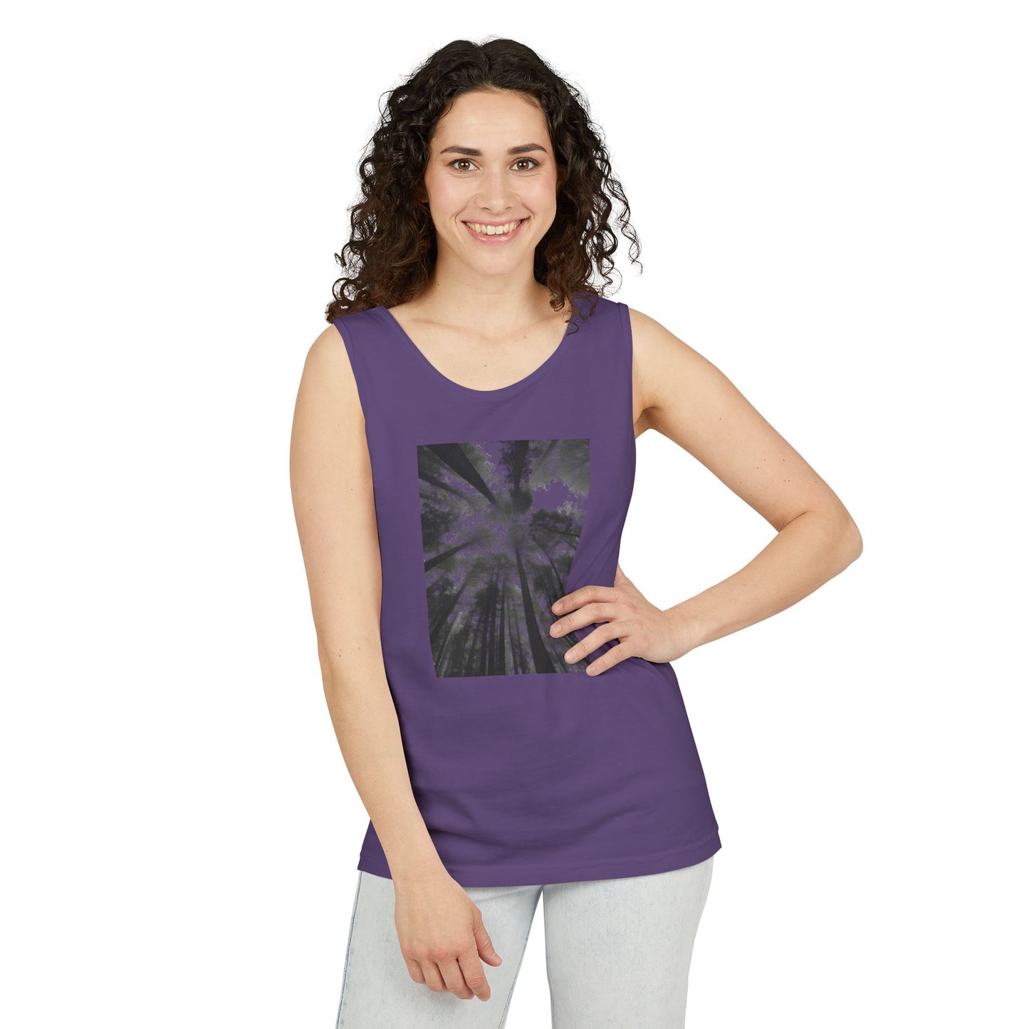 Redwood canopy- Unisex Garment-Dyed Tank Top