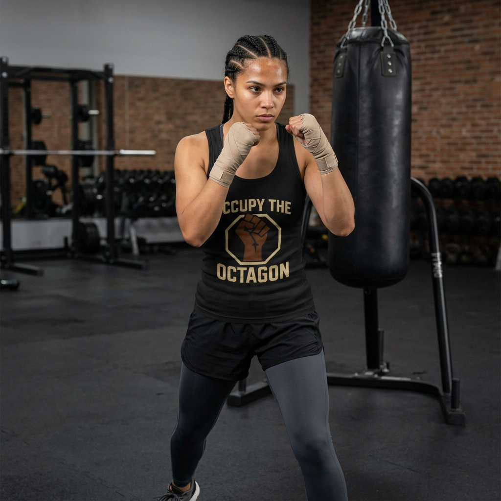 Occupy the Octagon - Unisex Garment-Dyed Tank Top