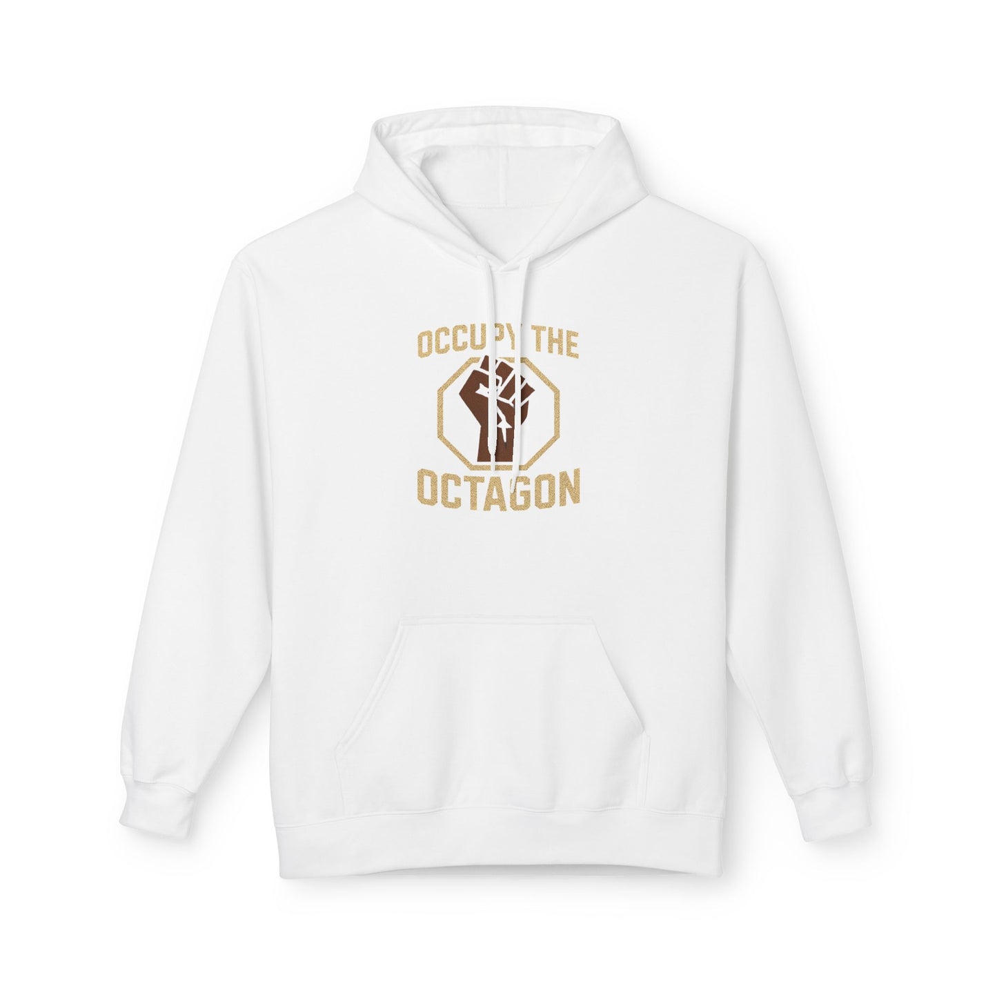 "Occupy the Octagon" MMA  Fist Graphic Hoodie