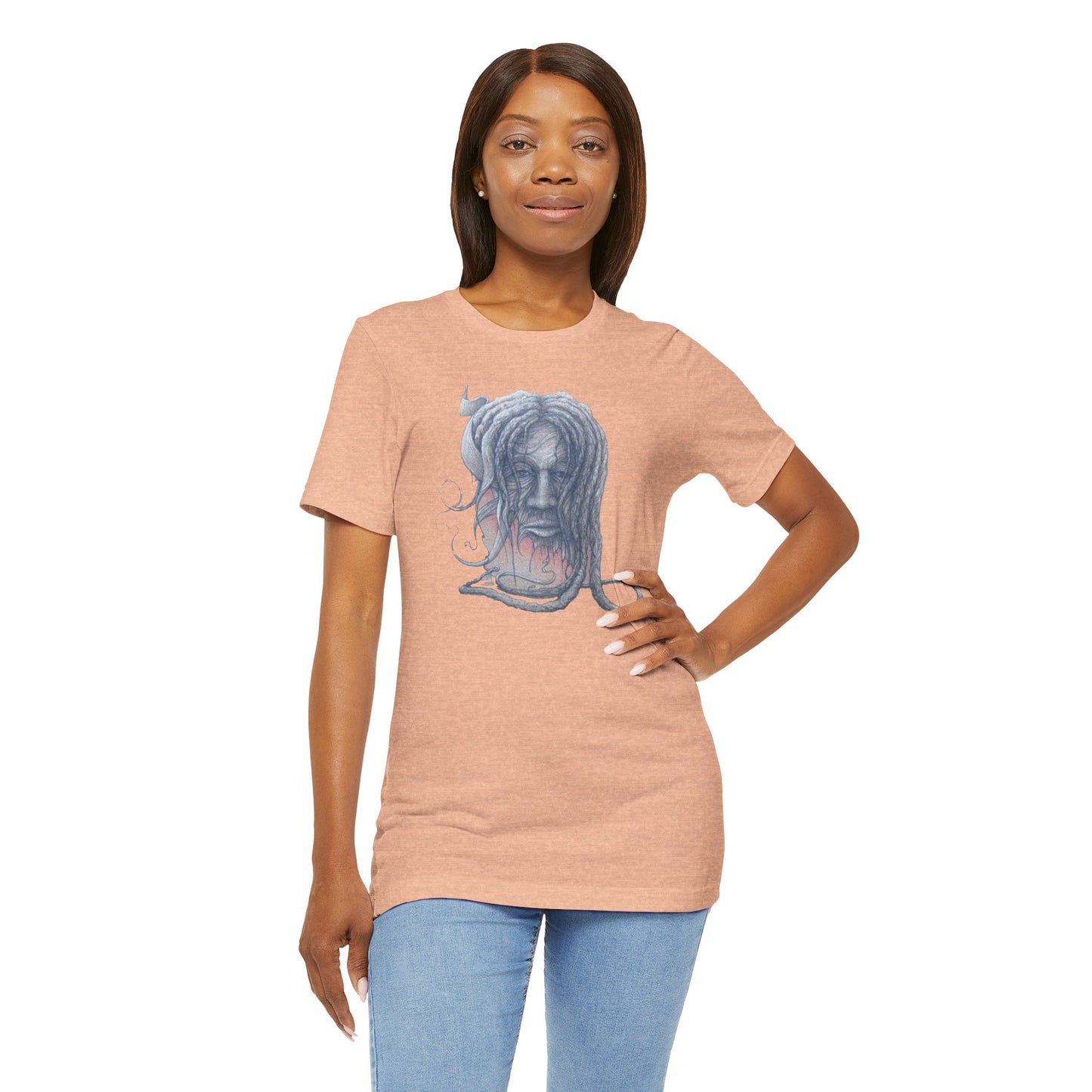 Wizdom - Graphic Tee — Surreal Rasta T‑Shirt