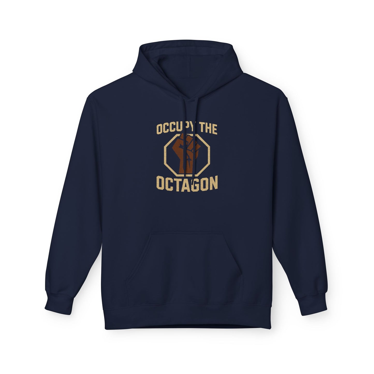 "Occupy the Octagon" MMA  Fist Graphic Hoodie