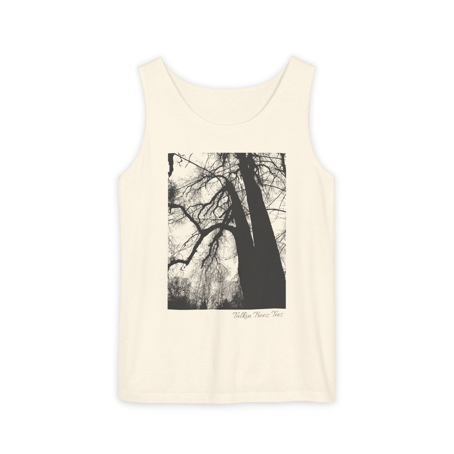 Old Growth Oak  - Unisex Garment-Dyed Tank Top