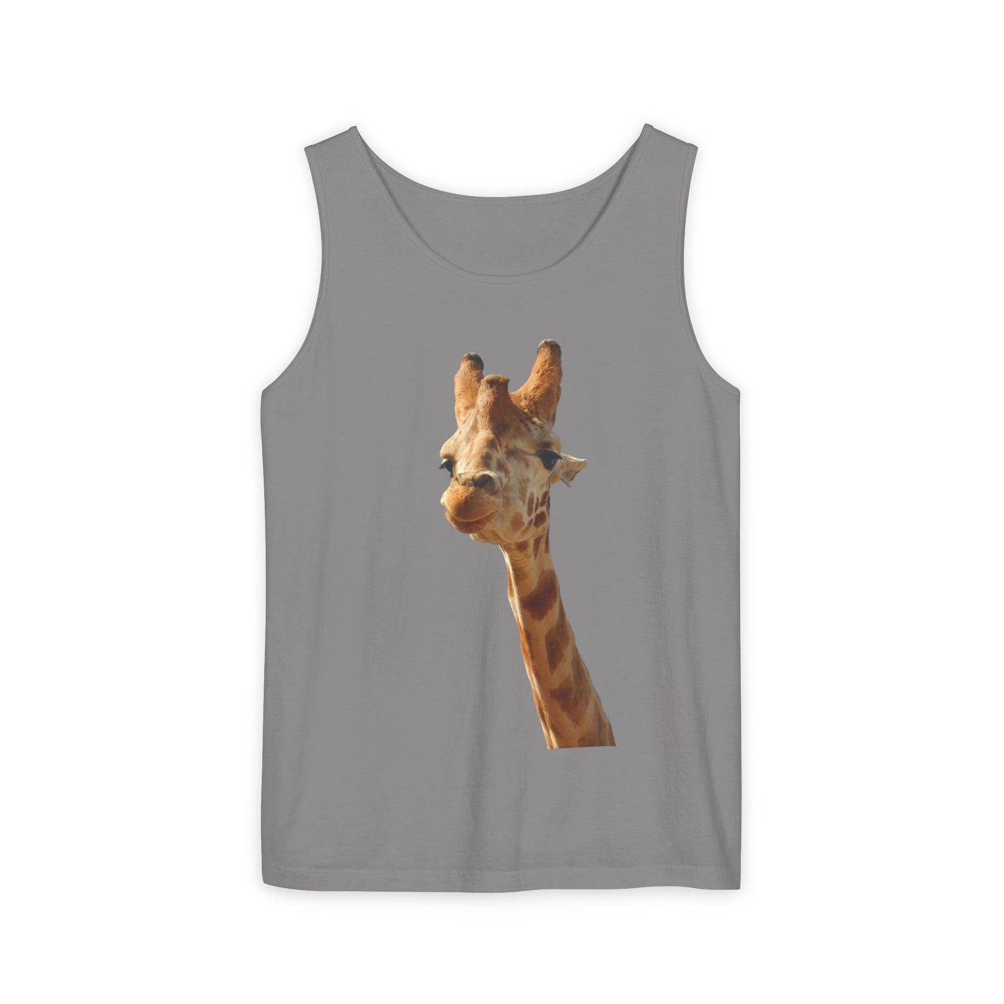 Giraffe   - Unisex Garment-Dyed Tank Top