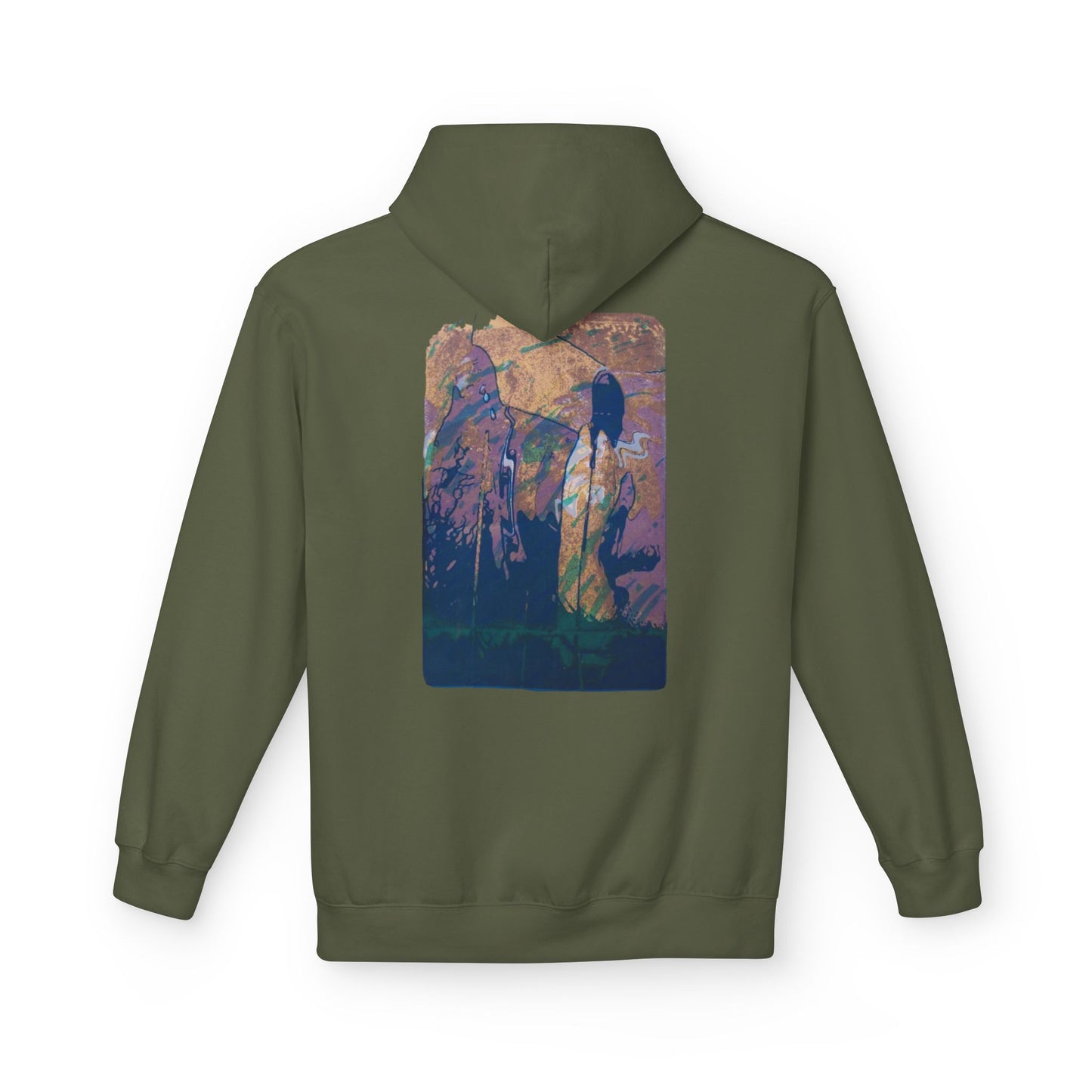 GALAXY - Fleece Hoodie  Cozy Unisex Sweatshirt