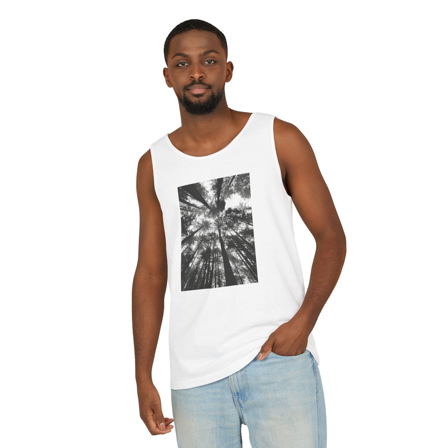 Redwood canopy- Unisex Garment-Dyed Tank Top