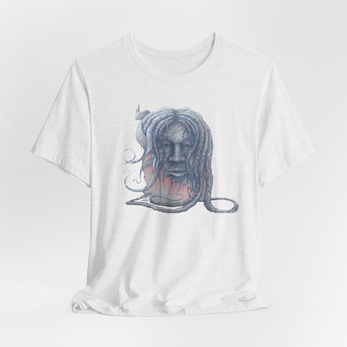 Wizdom - Graphic Tee — Surreal Rasta T‑Shirt