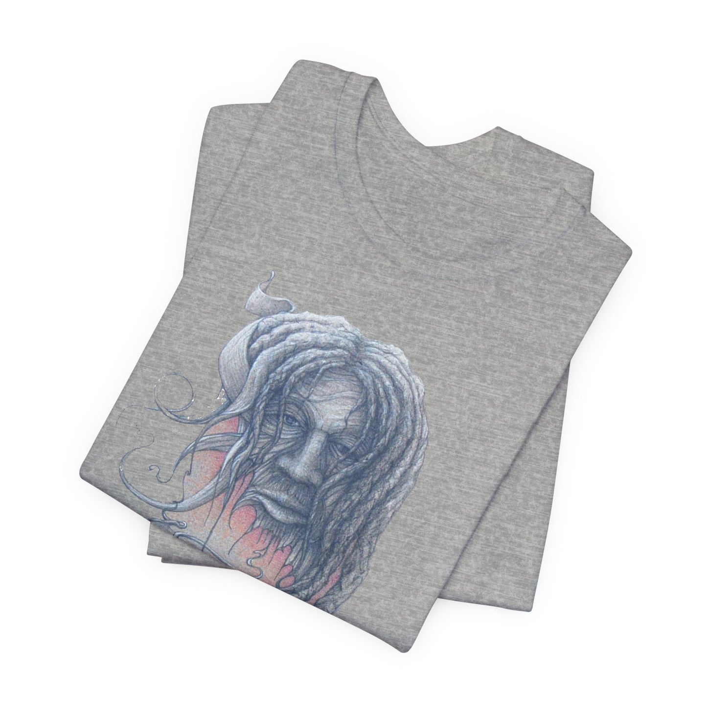 Wizdom - Graphic Tee — Surreal Rasta T‑Shirt
