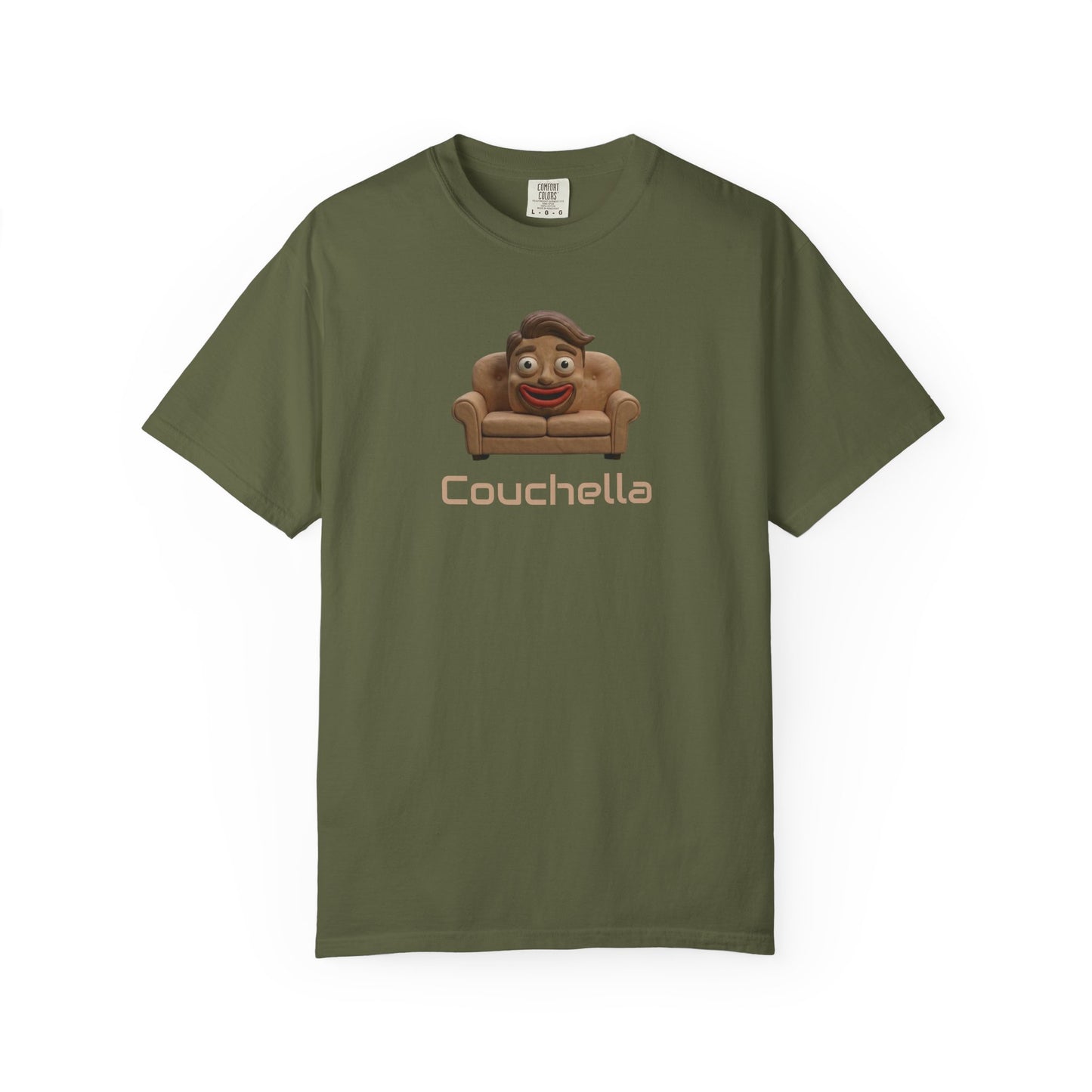 Couchella!! a summer celebration of sofa lovin. Unisex Garment-Dyed T-shirt