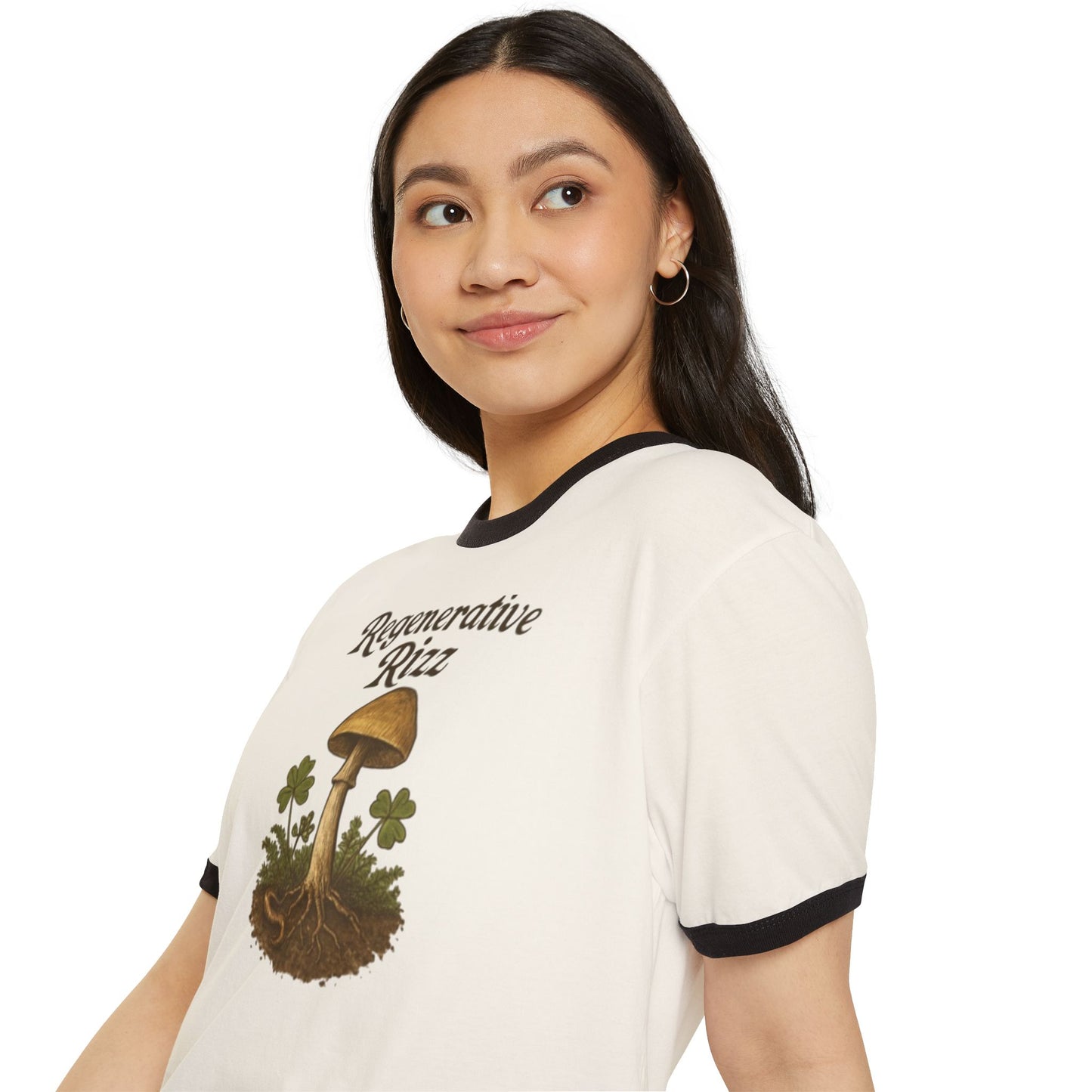 "Regenerative Rizz" Retro Nature Graphic Regenerative farming tee