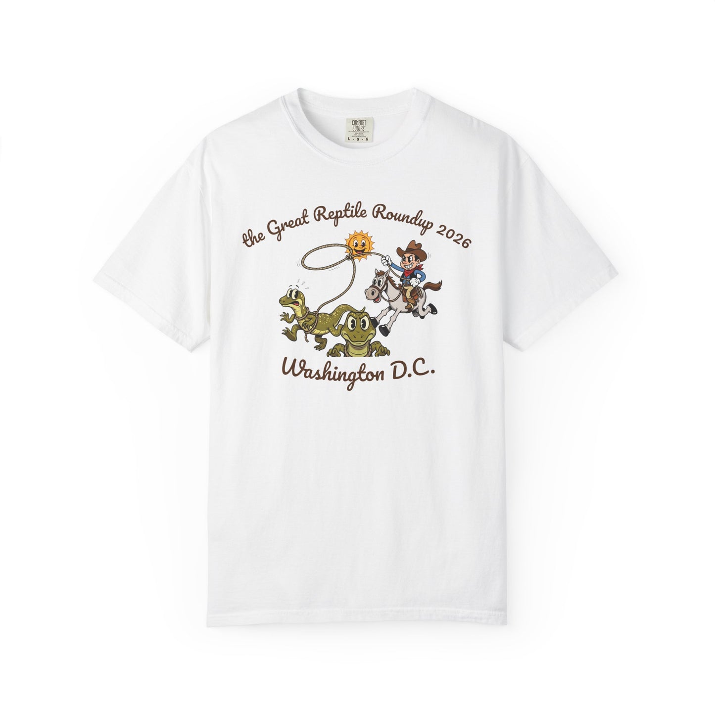 GRR - the Great Reptile Roundup of 2026 - Unisex Garment-Dyed T-shirt