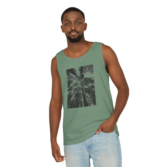 Redwood canopy- Unisex Garment-Dyed Tank Top