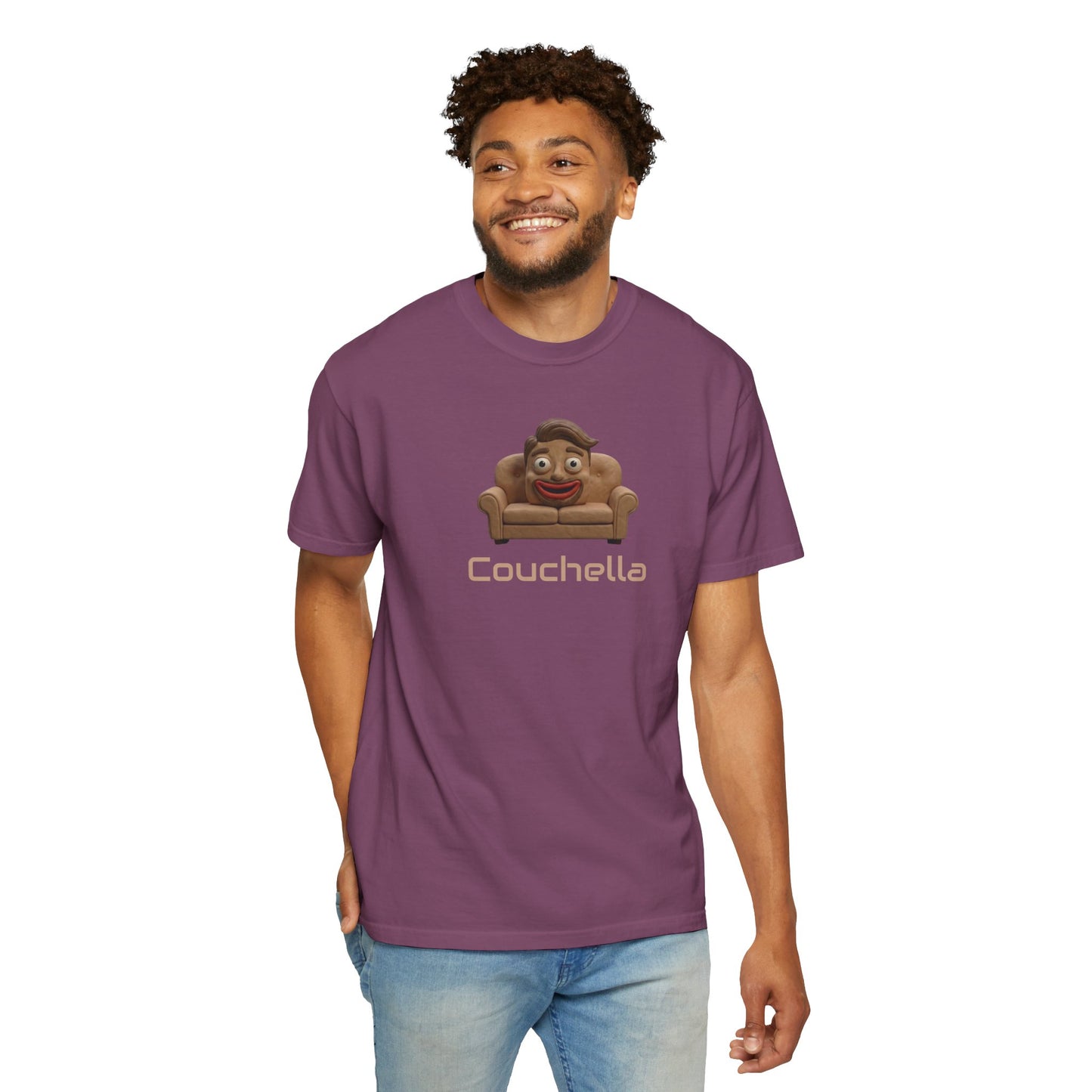 Couchella!! a summer celebration of sofa lovin. Unisex Garment-Dyed T-shirt