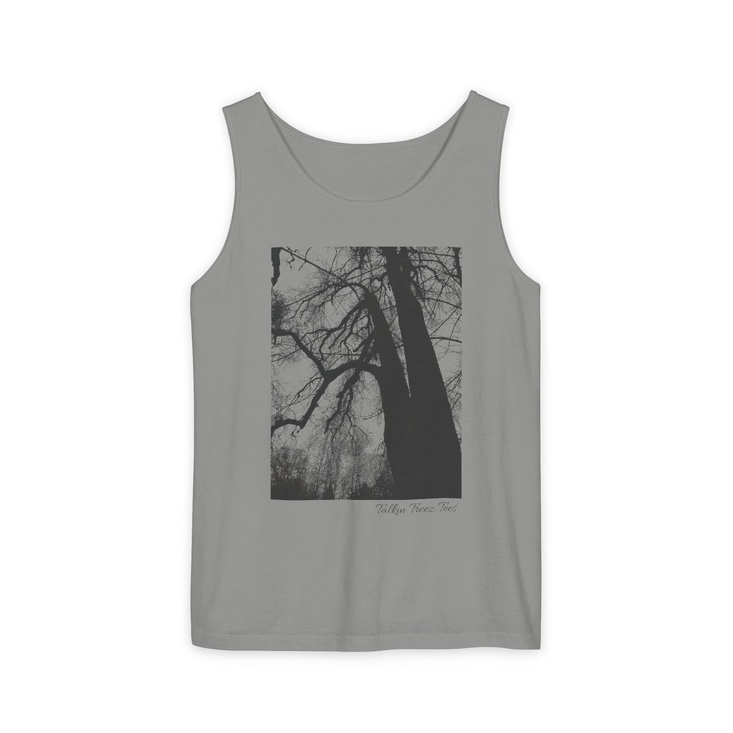Old Growth Oak  - Unisex Garment-Dyed Tank Top