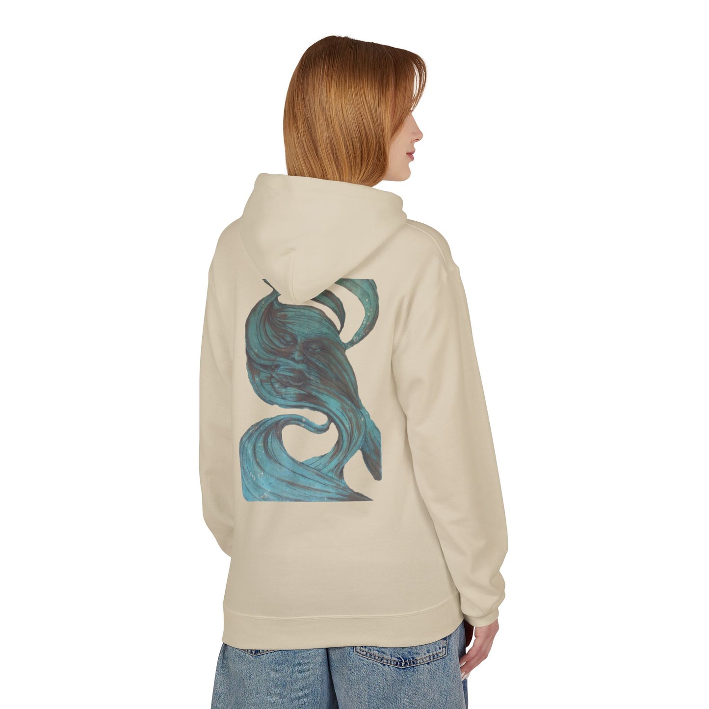 Envelopment - Fleece Hoodie  Cozy Unisex Sweatshirt