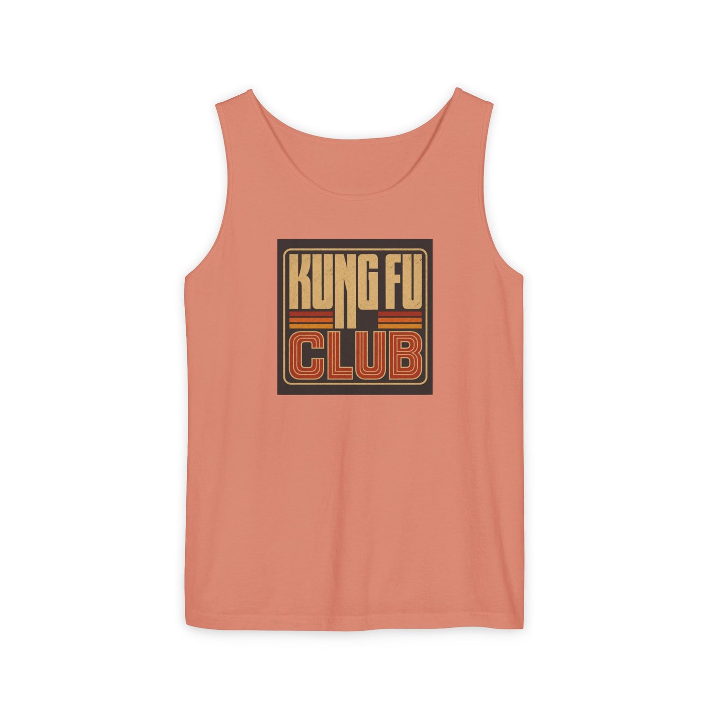 Kung Fu Club Tank Top – Retro Martial Arts Graphic Tank