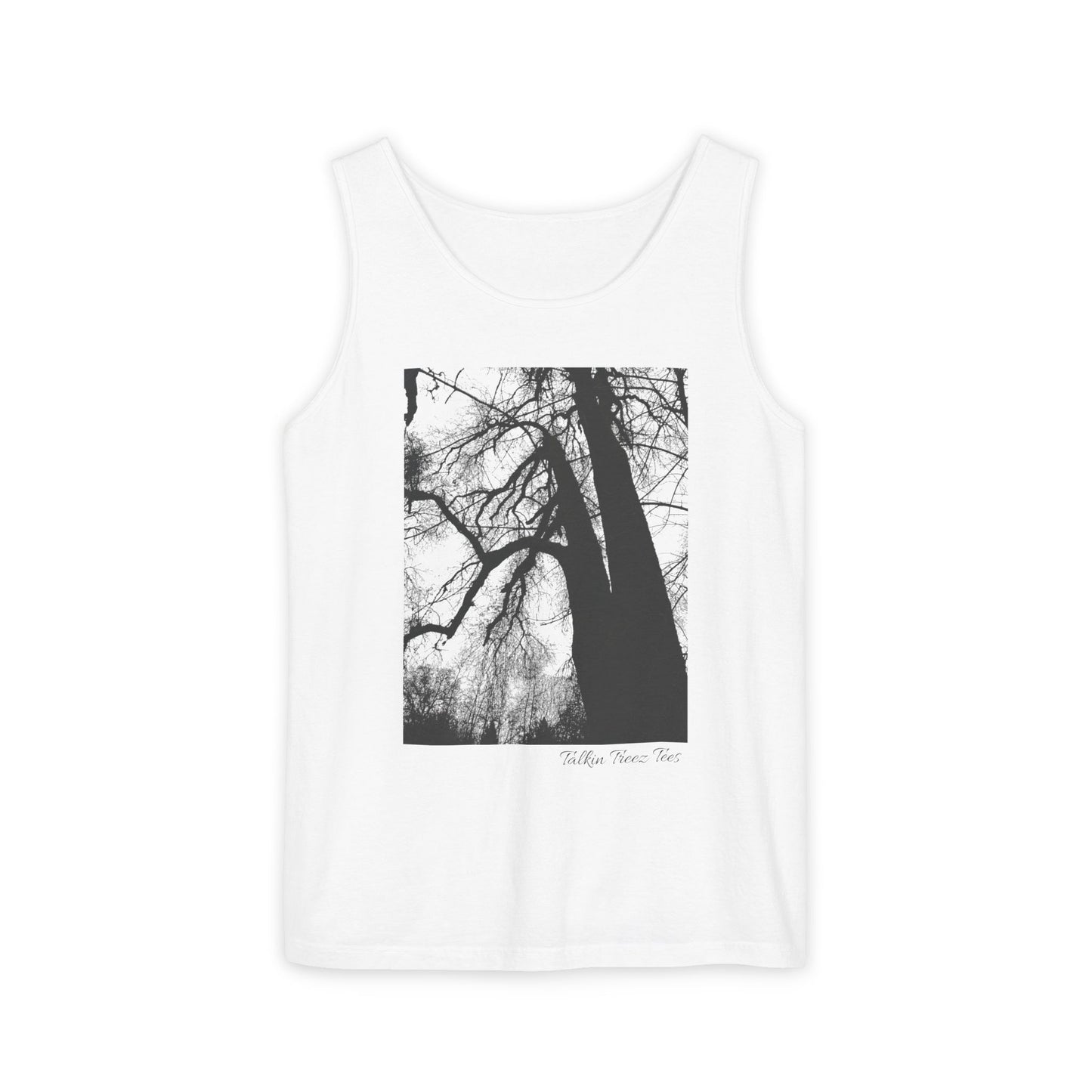 Old Growth Oak  - Unisex Garment-Dyed Tank Top