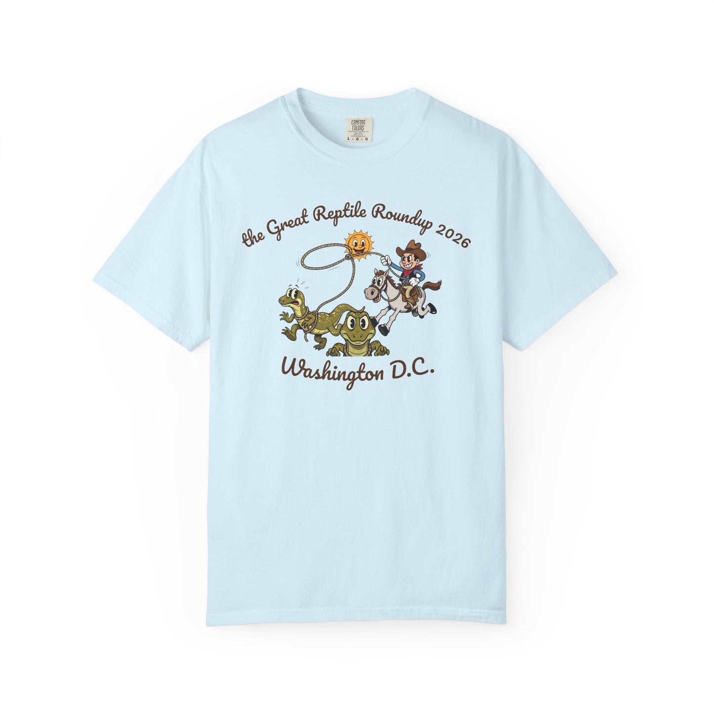 GRR - the Great Reptile Roundup of 2026 - Unisex Garment-Dyed T-shirt