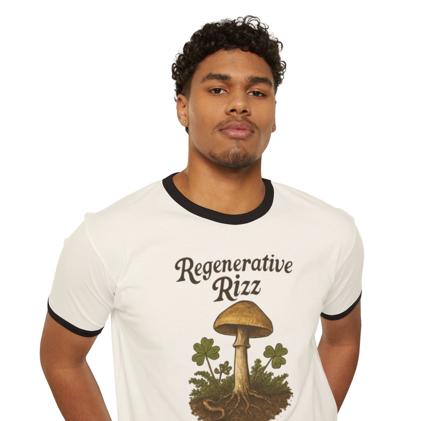 "Regenerative Rizz" Retro Nature Graphic Regenerative farming tee