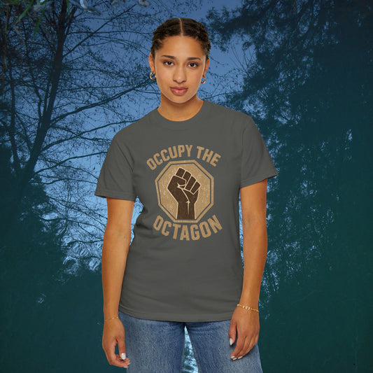 Occupy the Octagon Fist T-Shirt — MMA Fight Pride Tee