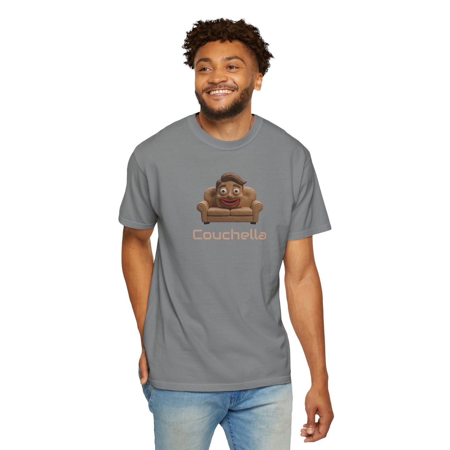 Couchella!! a summer celebration of sofa lovin. Unisex Garment-Dyed T-shirt