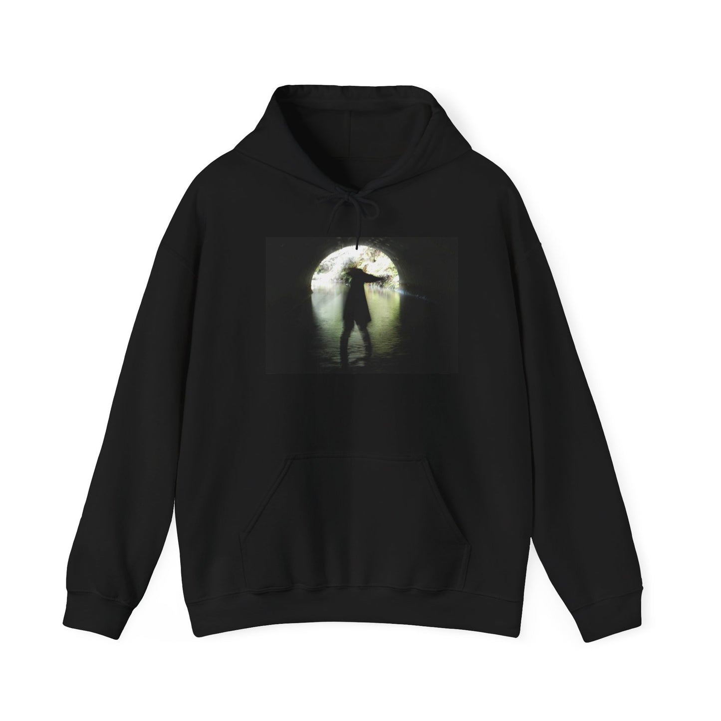 Tunnel vision Hoodie | dark Silhouette Pullover