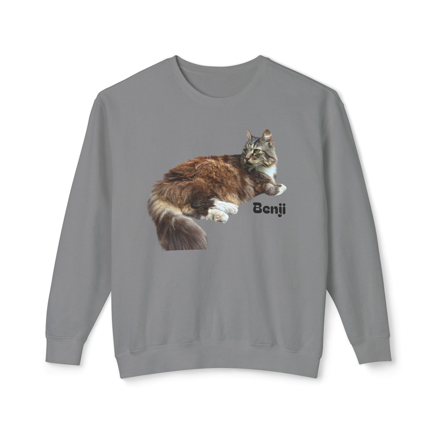 Benji!!! Bear man cat - Crewneck Sweatshirt — Urban Gecko Streetwear