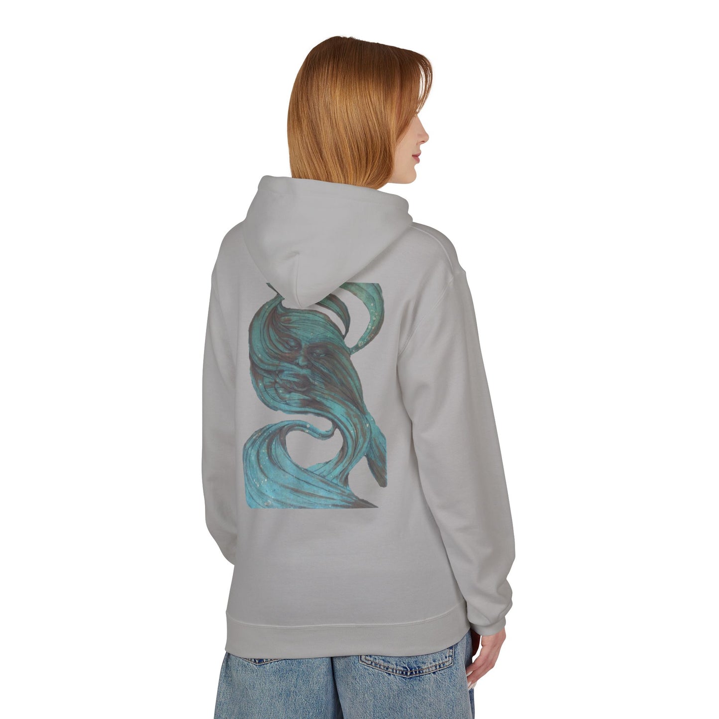 Envelopment - Fleece Hoodie  Cozy Unisex Sweatshirt
