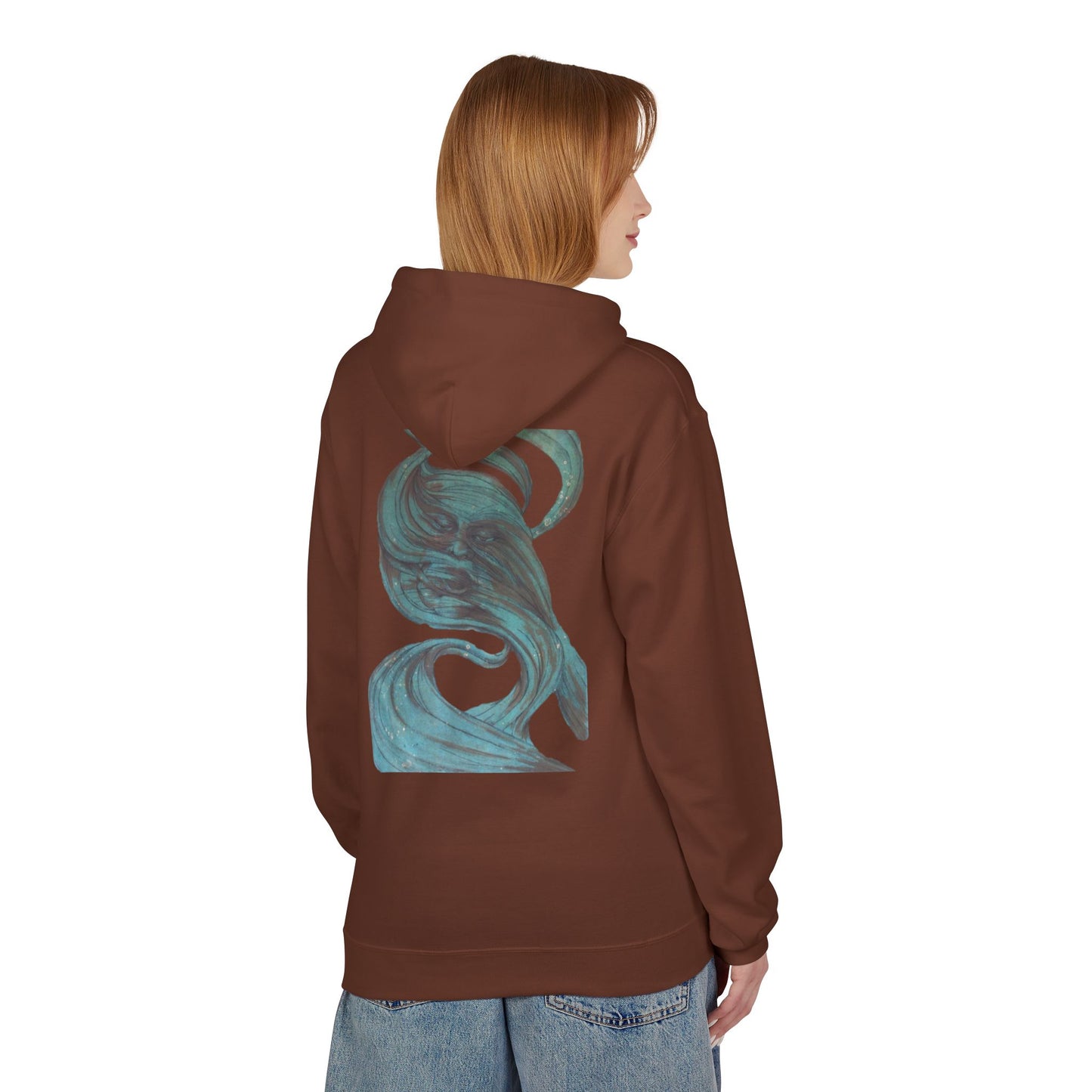 Envelopment - Fleece Hoodie  Cozy Unisex Sweatshirt