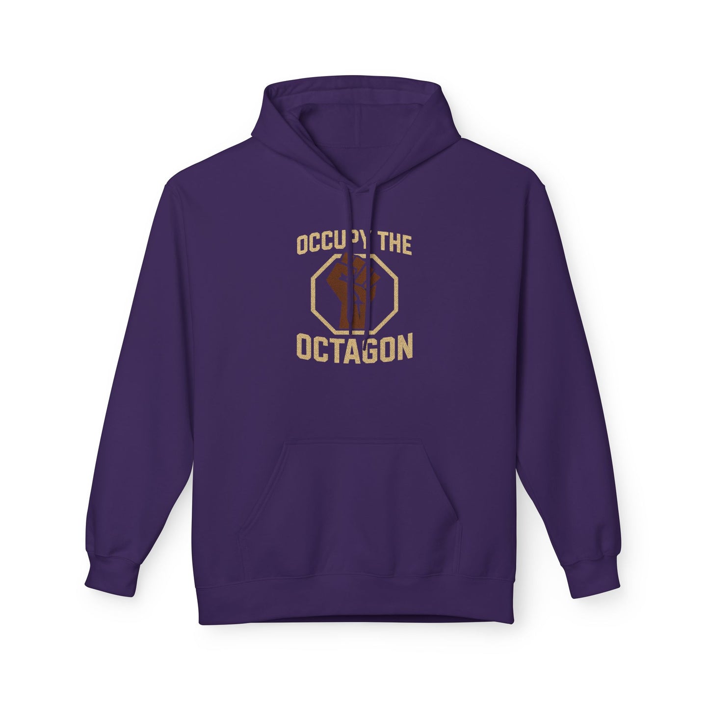 "Occupy the Octagon" MMA  Fist Graphic Hoodie