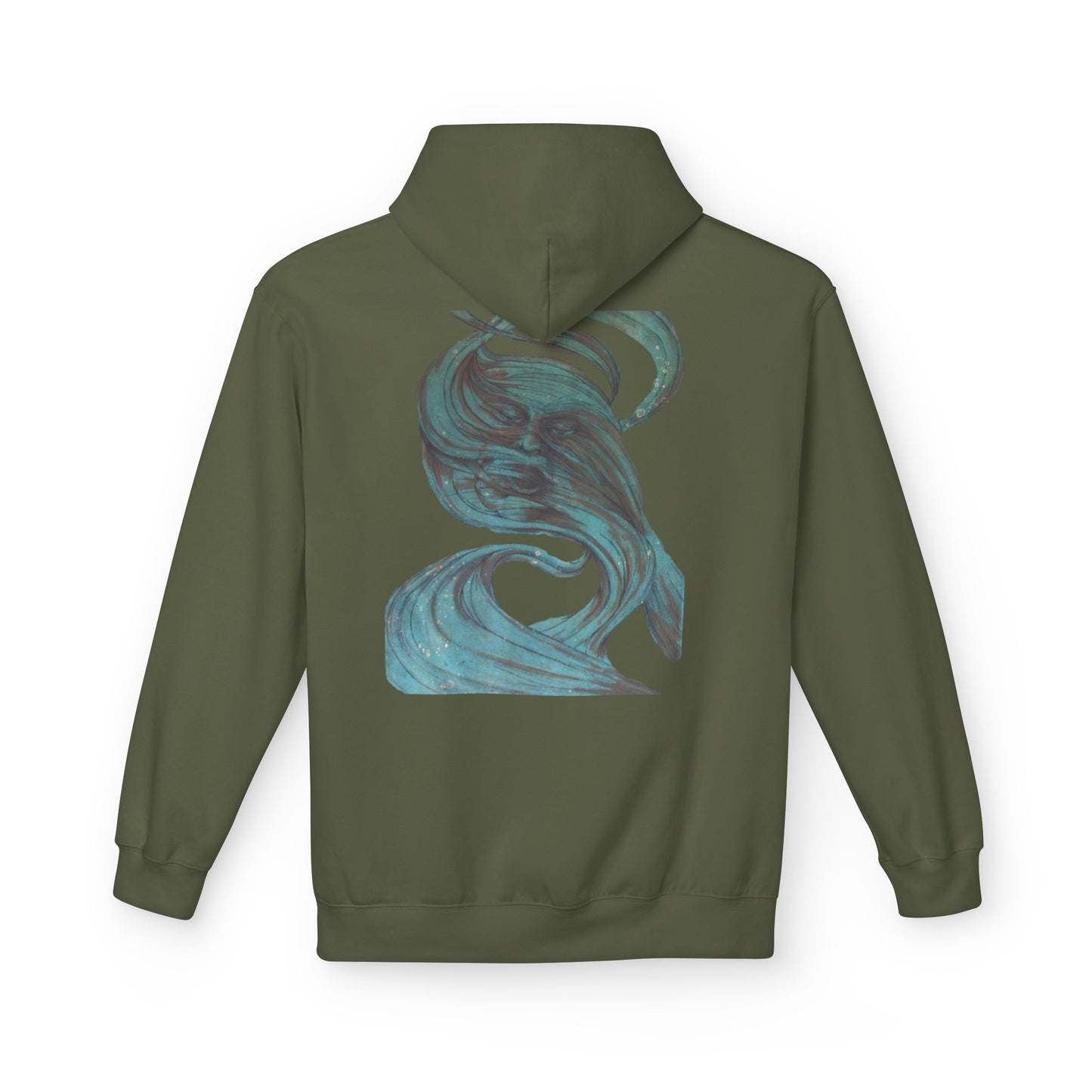 Envelopment - Fleece Hoodie  Cozy Unisex Sweatshirt