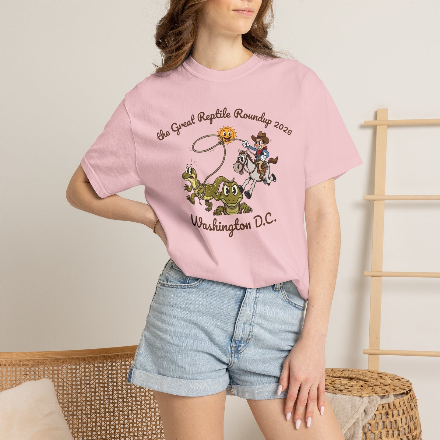 GRR - the Great Reptile Roundup of 2026 - Unisex Garment-Dyed T-shirt