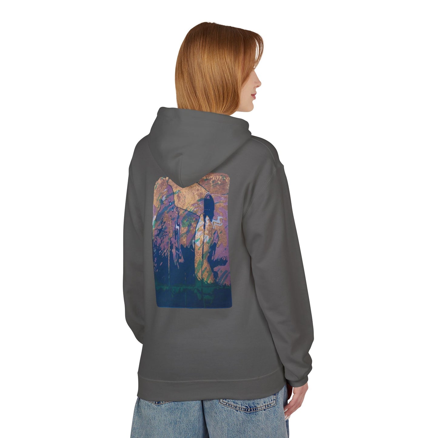 GALAXY - Fleece Hoodie  Cozy Unisex Sweatshirt