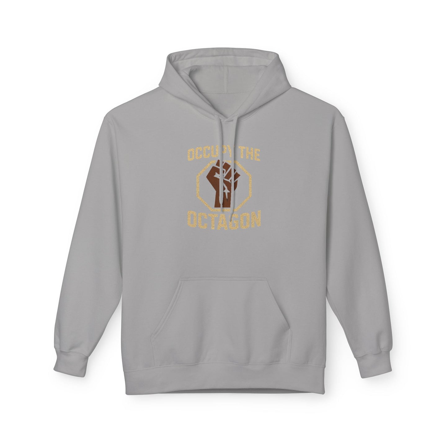 "Occupy the Octagon" MMA  Fist Graphic Hoodie