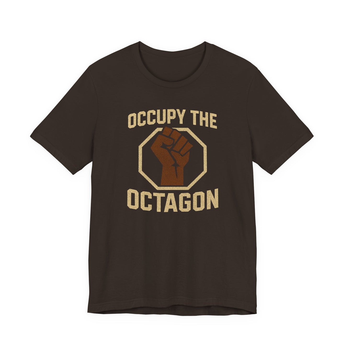 Occupy the Octagon Fist Tee — MMA Fight Fan Shirt