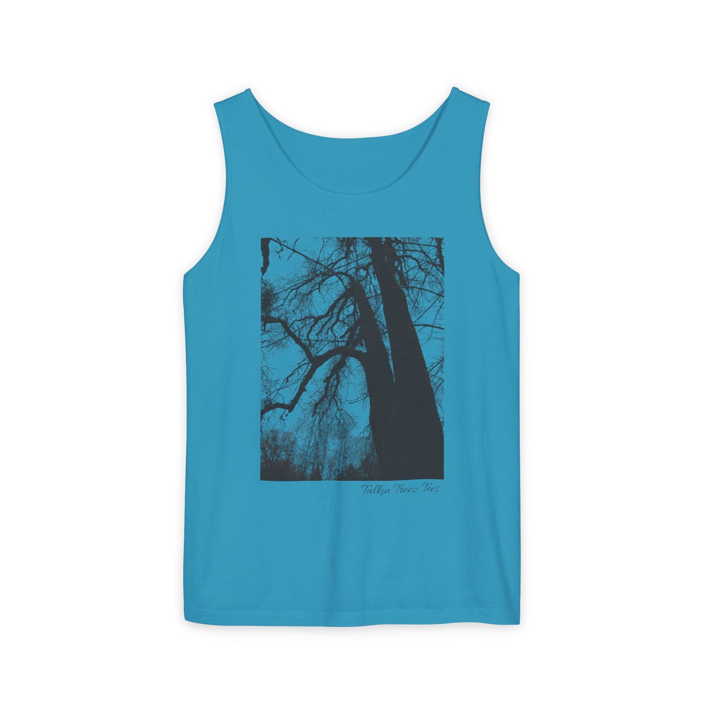 Old Growth Oak  - Unisex Garment-Dyed Tank Top