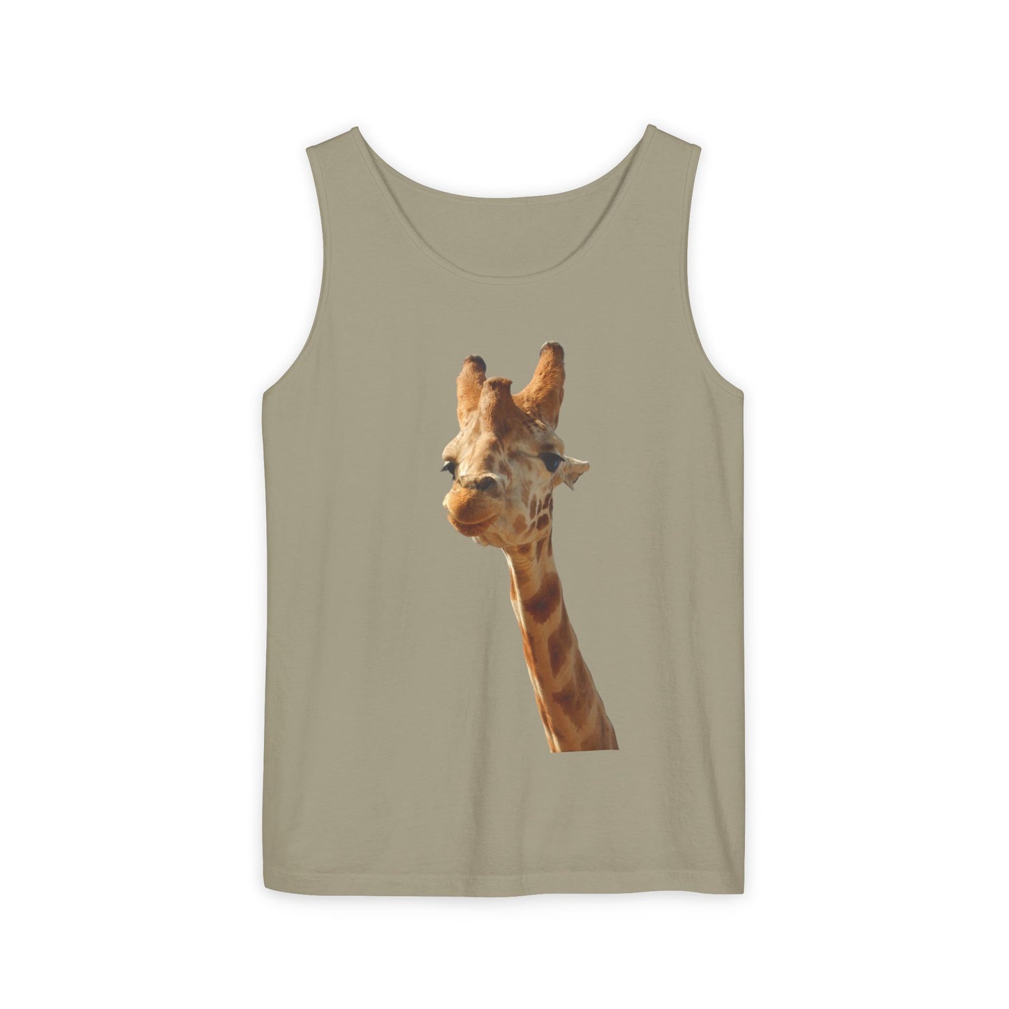 Giraffe   - Unisex Garment-Dyed Tank Top