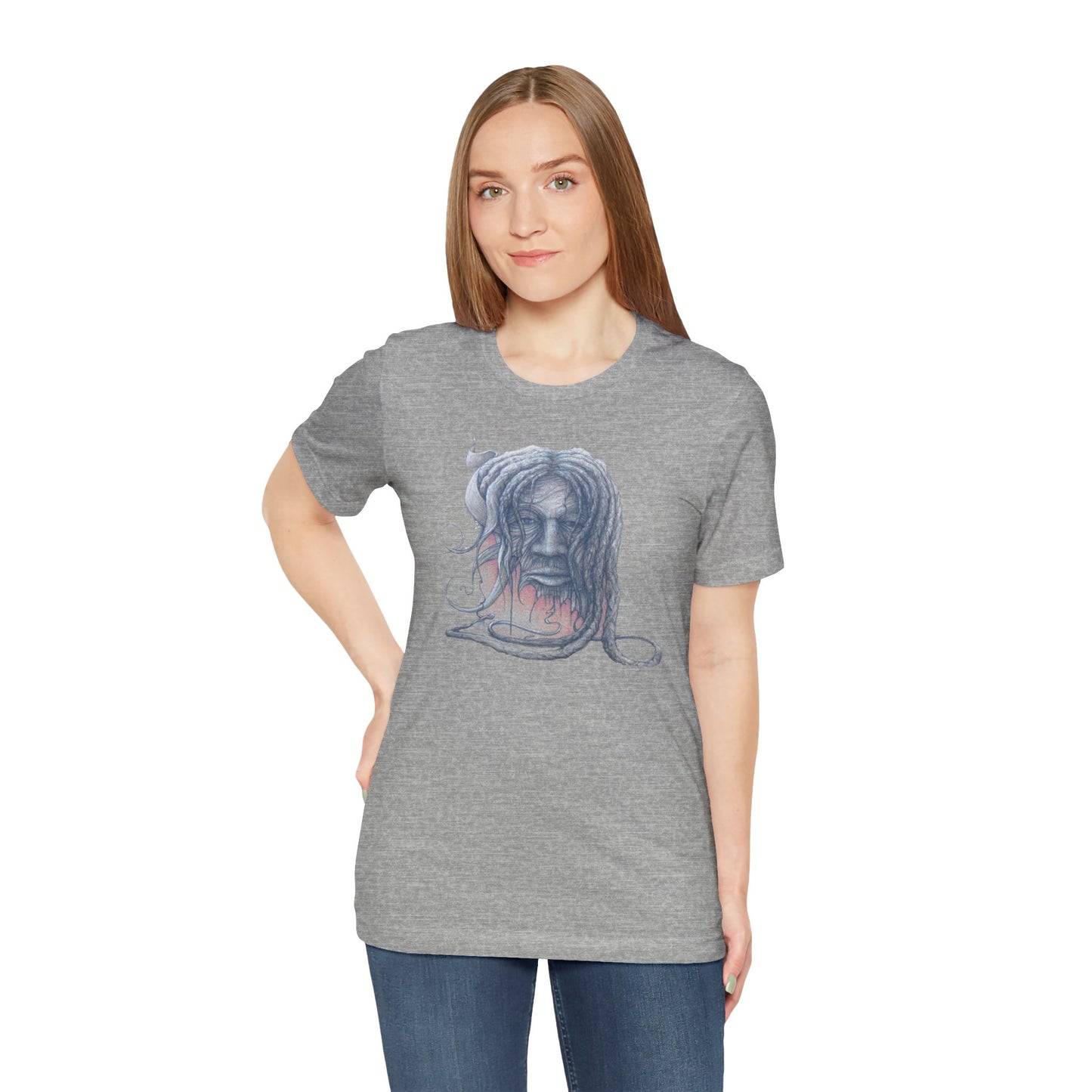 Wizdom - Graphic Tee — Surreal Rasta T‑Shirt