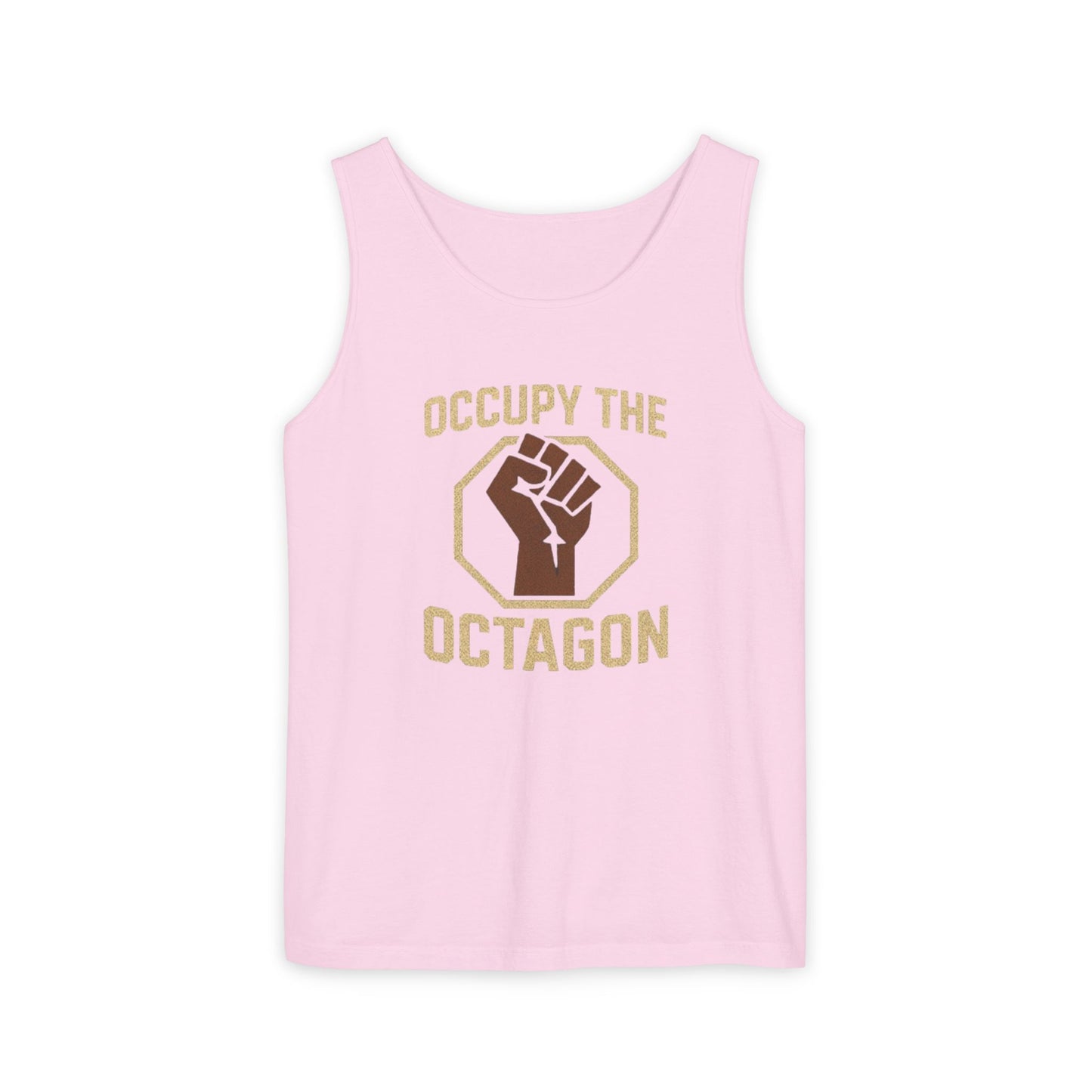 Occupy the Octagon - Unisex Garment-Dyed Tank Top