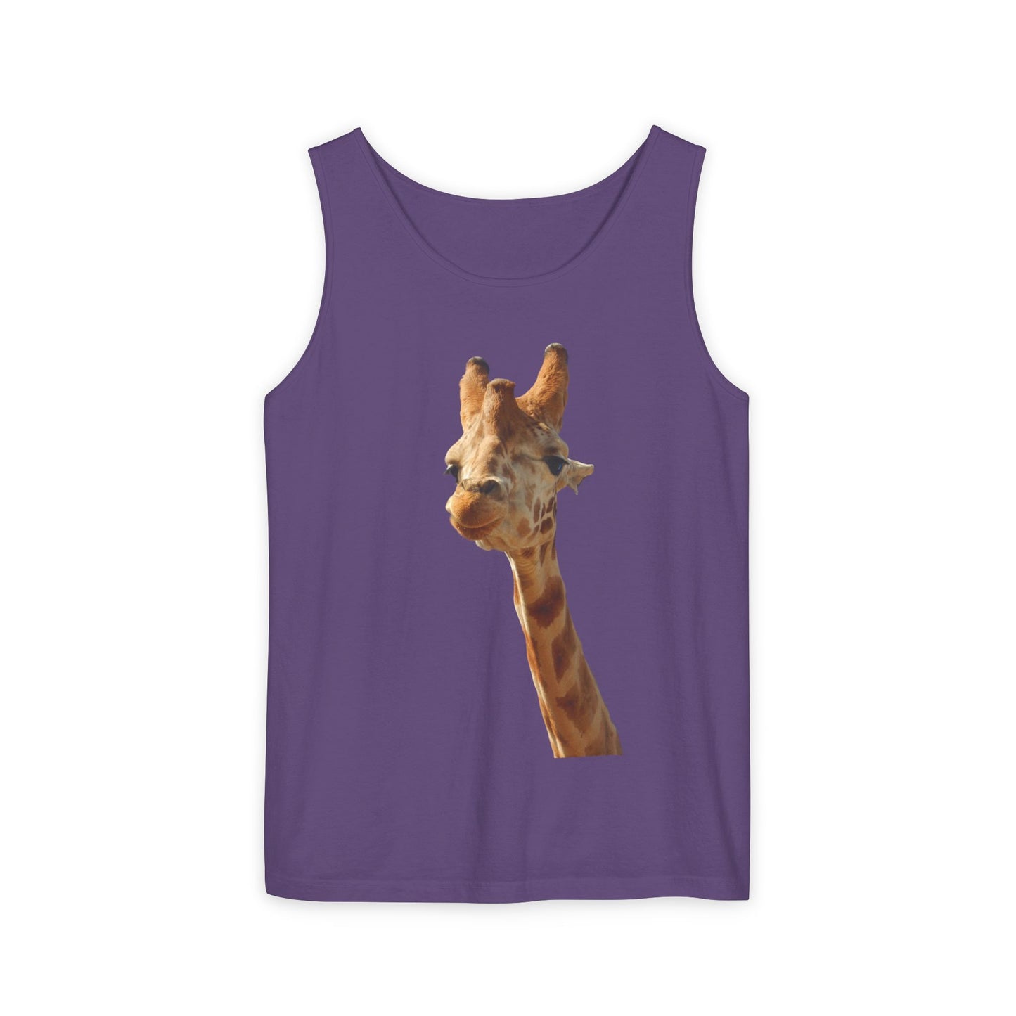 Giraffe   - Unisex Garment-Dyed Tank Top