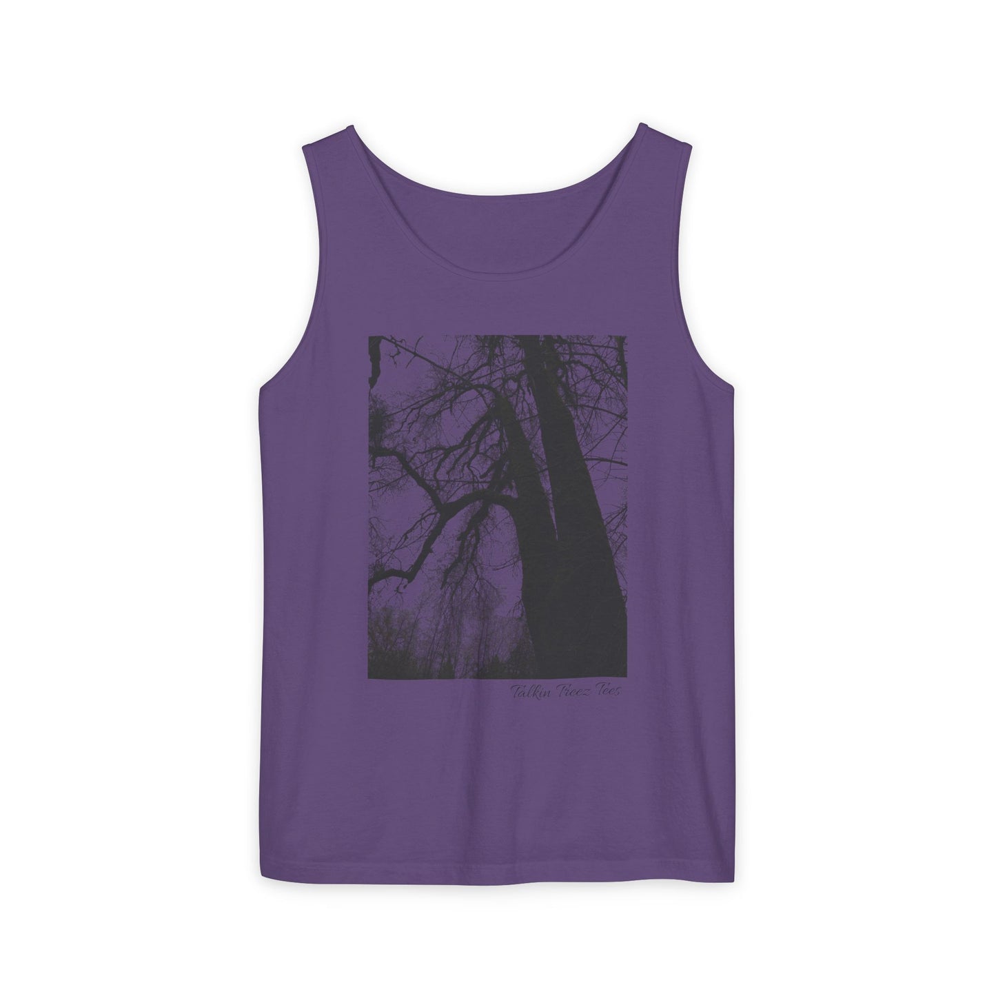 Old Growth Oak  - Unisex Garment-Dyed Tank Top